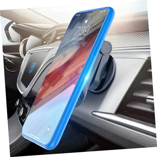 Telefoonhouder auto – Magnetische dashboardhouder – Off-road & drempelproof – Sterke magneet – Zwart-Ilumina Benelux