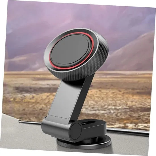 Telefoonhouder auto – Magnetische dashboardhouder – Off-road & drempelproof – Sterke magneet – Zwart-Ilumina Benelux