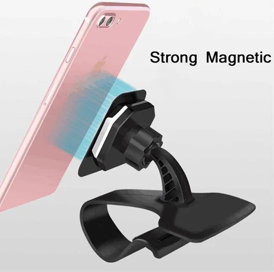 Telefoonhouder auto – Magnetische dashboardhouder – Universeel – Sterke magneet – Zwart-Ilumina Benelux