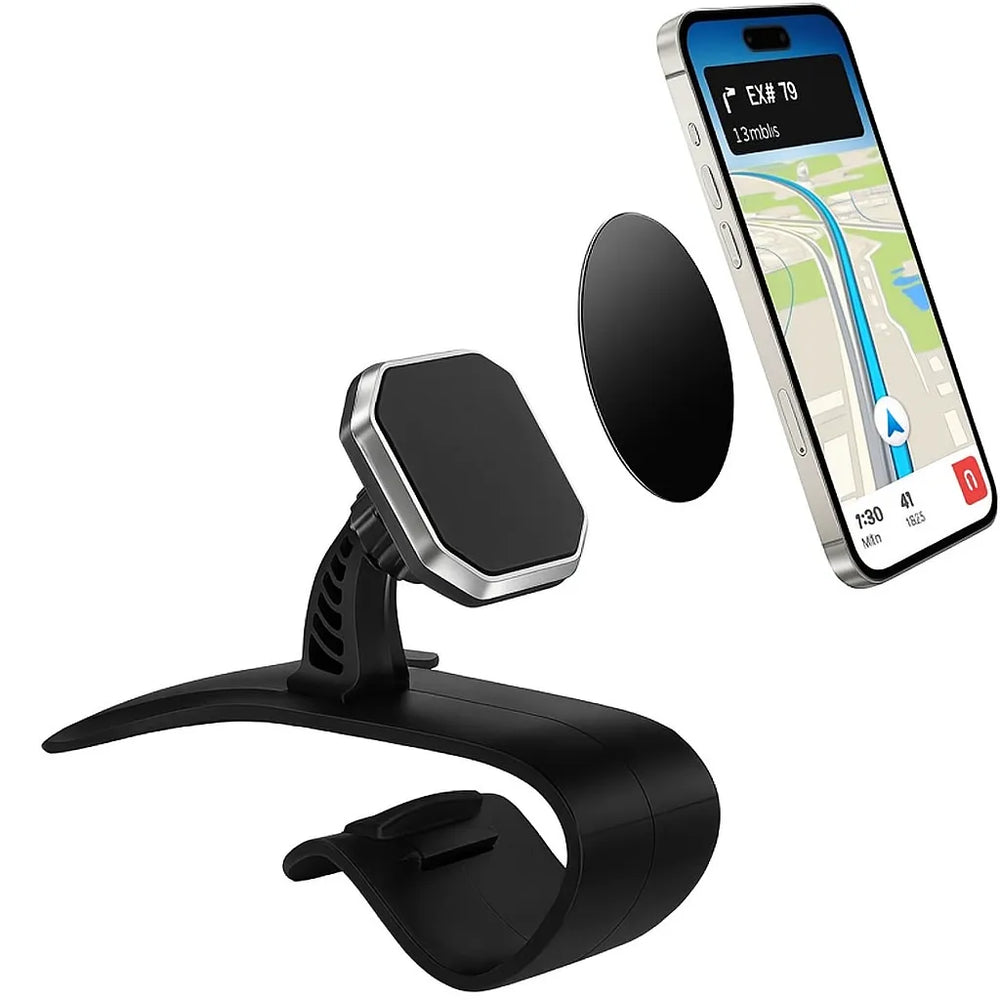 Telefoonhouder auto – Magnetische dashboardhouder – Universeel – Sterke magneet – Zwart-Ilumina Benelux