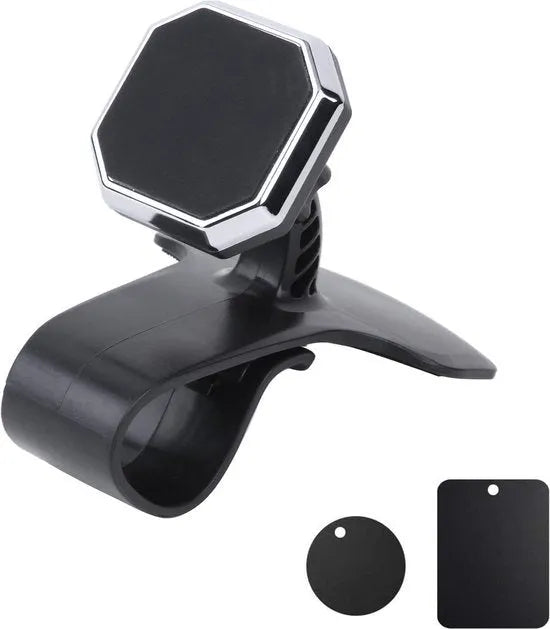 Telefoonhouder auto – Magnetische dashboardhouder – Universeel – Sterke magneet – Zwart-Ilumina Benelux