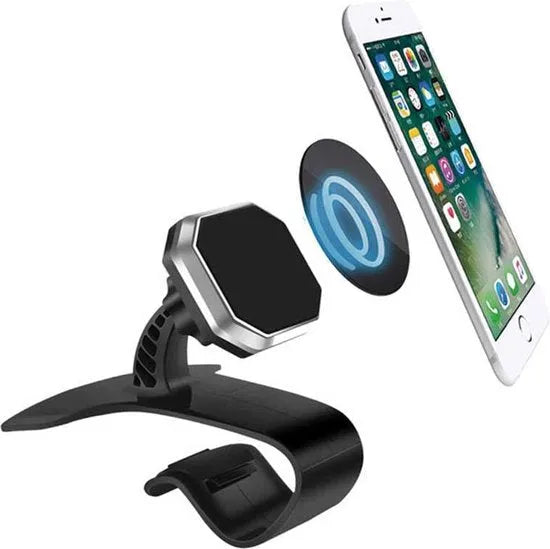 Telefoonhouder auto – Magnetische dashboardhouder – Universeel – Sterke magneet – Zwart-Ilumina Benelux