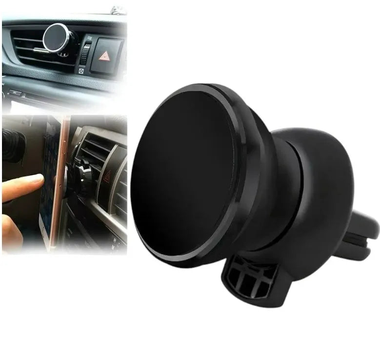 Telefoonhouder auto – Magnetische houder – Ventilatierooster bevestiging – Stevig & universeel – Zwart-Telefoonhouders-Ilumina Benelux