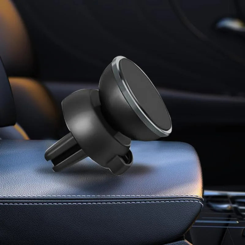 Telefoonhouder auto – Magnetische houder – Ventilatierooster bevestiging – Stevig & universeel – Zwart-Telefoonhouders-Ilumina Benelux
