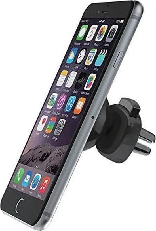 Telefoonhouder auto – Magnetische Magneet Mount – Air Vent Ventilatierooster – Smart Touch – Zwart-Telefoonhouders-Ilumina Benelux