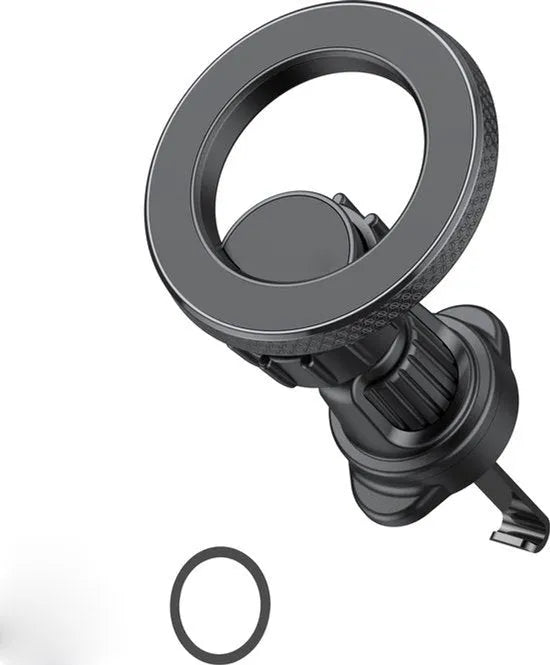 Telefoonhouder auto – MagSafe magnetisch – Dashboard & ventilatierooster – Universele bevestiging – Zwart-Telefoonhouders-Ilumina Benelux