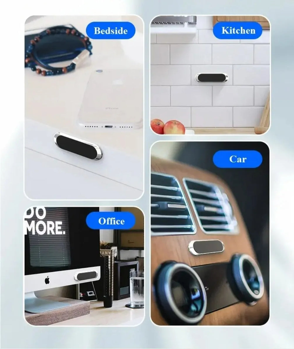 Telefoonhouder auto – Universele Magneet Houder – Stevige Montage – Voor Smartphone – Zwart-Ilumina Benelux