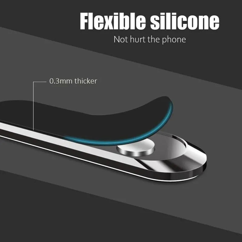 Telefoonhouder auto – Universele Magneet Houder – Stevige Montage – Voor Smartphone – Zwart-Ilumina Benelux