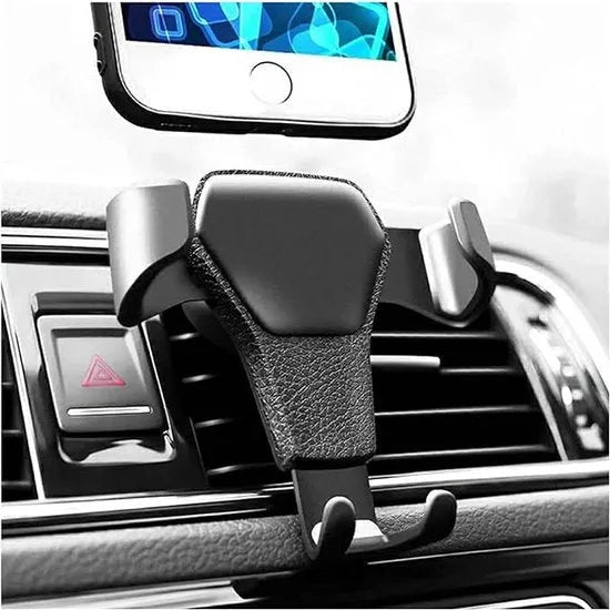 Telefoonhouder auto – Ventilatierooster klem – Universeel – 360° draaibaar – Zwart LB-532-Telefoonhouders-Ilumina Benelux
