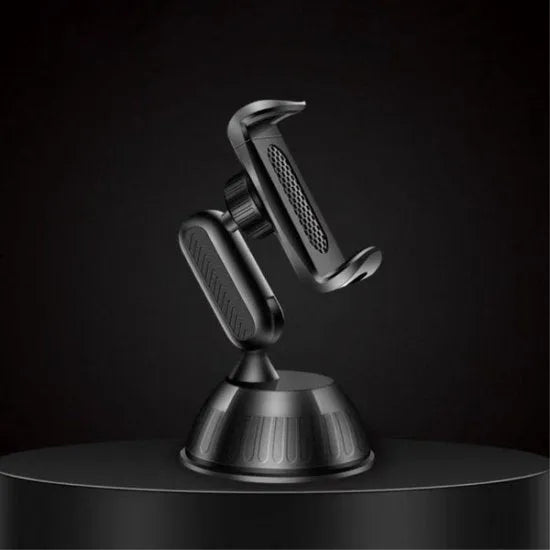 Telefoonhouder auto – Zuignap Voorruit Mount – 360° Draaibaar – Universeel Smartphone Cradle – Zwart-Ilumina Benelux