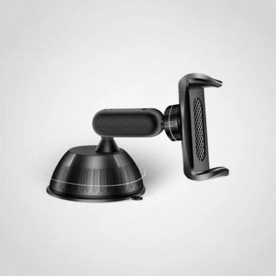 Telefoonhouder auto – Zuignap Voorruit Mount – 360° Draaibaar – Universeel Smartphone Cradle – Zwart-Ilumina Benelux