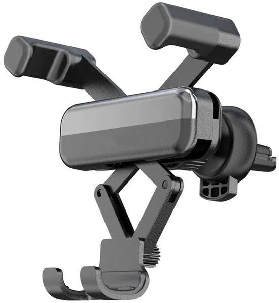 Telefoonhouder auto – Zwaartekracht Ventilatierooster – Universeel – 360° Draaibaar – Zwart-Telefoonhouders-Ilumina Benelux