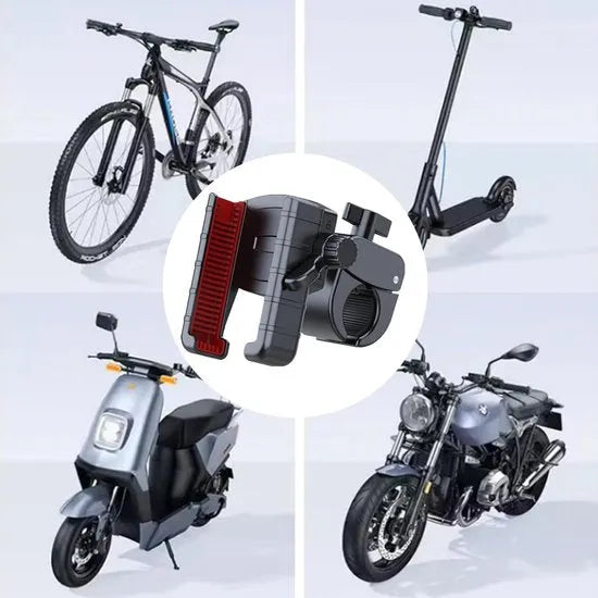 Telefoonhouder fiets – 360° draaibaar – Universeel 4,5-7 inch – Verstelbare klem – Zwart-Ilumina Benelux