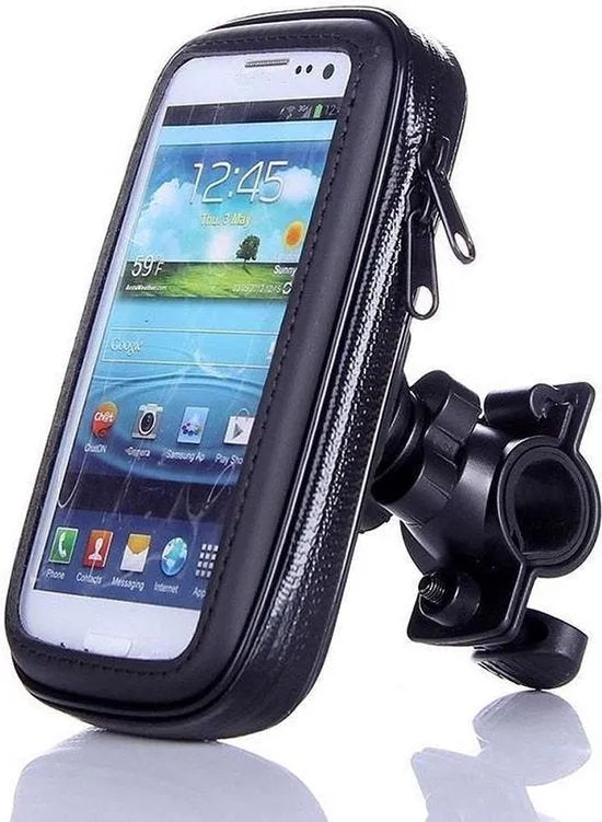 Telefoonhouder fiets – 360° draaibaar – Universele smartphonehouder – Voor fiets, scooter & motor – Zwart-Ilumina Benelux