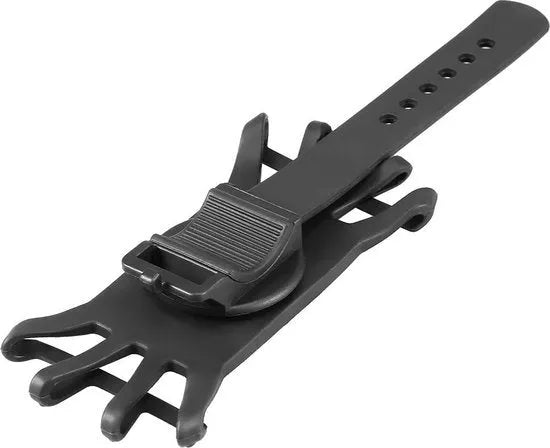 Telefoonhouder fiets – Siliconen stuurmount – Verstelbaar & schokdempend – Universeel 3.5-6.5 inch – Zwart-Ilumina Benelux