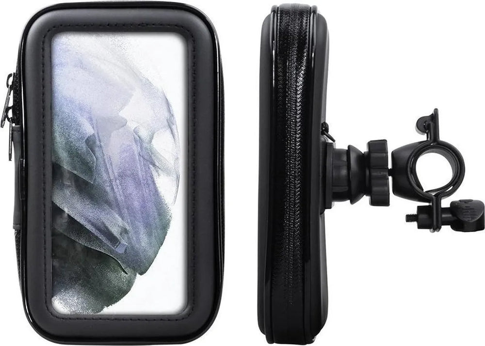 Telefoonhouder fiets – Universeel Waterdicht – 360° Draaibaar – Voor Scooter & Mountainbike – Zwart-Ilumina Benelux