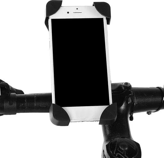 Telefoonhouder fiets – Universele gsm houder – 360° draaibaar – Voor fiets motor scooter – Zwart-Ilumina Benelux