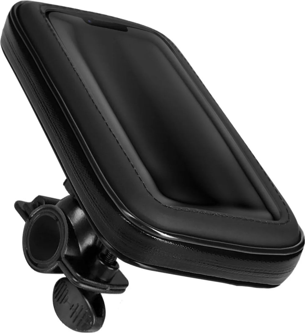 Telefoonhouder fiets – Universele stuurhouder – Voor e-bike motor scooter – 360° draaibaar – Zwart-Ilumina Benelux
