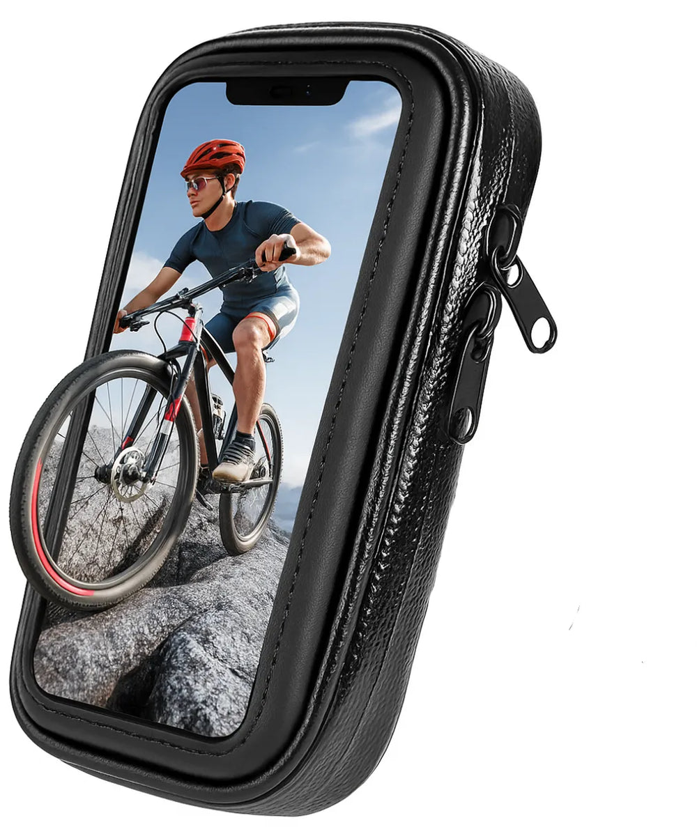 Telefoonhouder fiets – Waterdicht – Universeel – Voor 5,5-6,9 inch smartphones – Zwart-Ilumina Benelux