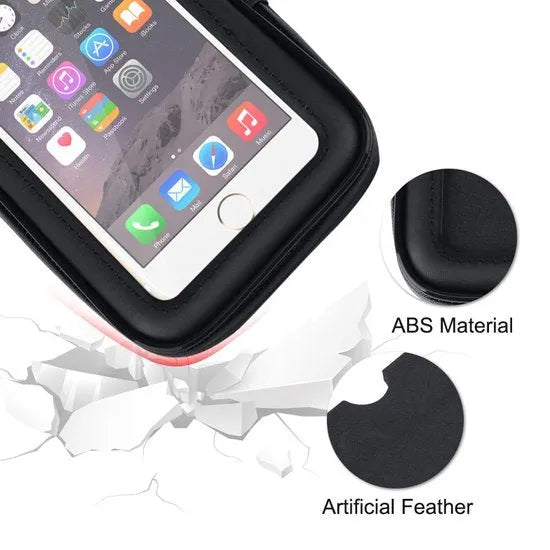 Telefoonhouder fiets – Waterdicht – Universeel – Voor 5,5-6,9 inch smartphones – Zwart-Ilumina Benelux