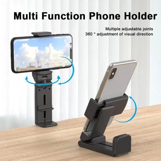 Telefoonhouder vliegtuig – Universeel – Bureau & Tafel Standaard – Reisaccessoire voor Kinderstoel & Trein – Zwart-Ilumina Benelux