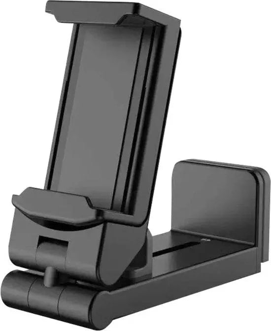 Telefoonhouder vliegtuig – Universeel – Bureau & Tafel Standaard – Reisaccessoire voor Kinderstoel & Trein – Zwart-Ilumina Benelux