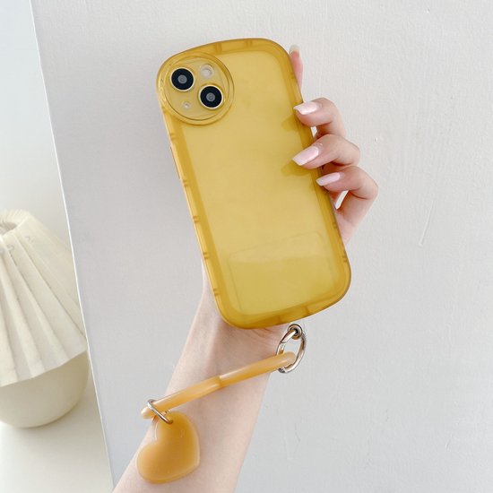 Telefoonkoord Pols – Universeel Polsbandje One Size – Handige Draaglus – Moederdag Cadeau – Paars-Telefoonkoord-Ilumina Benelux
