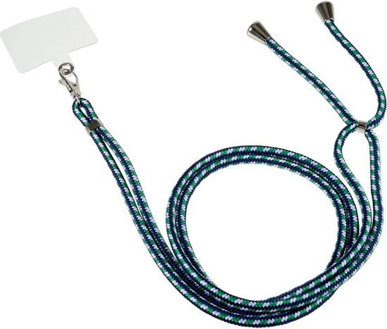 Telefoonkoord universeel – Schouder/Nek draagriem touw – Telefoonketting hanger – Sleutel/ID-badgehouder – Groen-Telefoonkoord-Ilumina Benelux