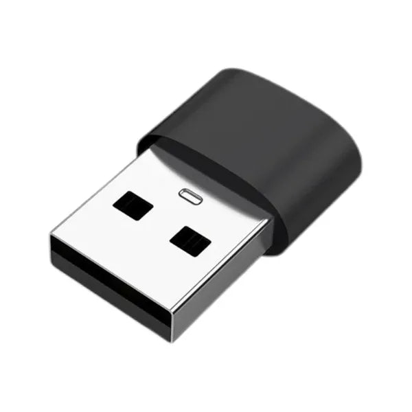 USB-A naar USB-C Adapter – USB 2.0 Converter – USB Type-A Male naar USB-C Female – Opladen & Dataoverdracht – Zwart-Ilumina Benelux