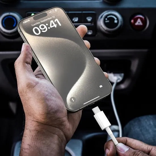 USB-C kabel – USB-A naar USB-C Oplaadkabel 3m 2-Pack – Snelladen – Geschikt voor Samsung/Xiaomi/OnePlus – Wit-USB-Kabels-Ilumina Benelux