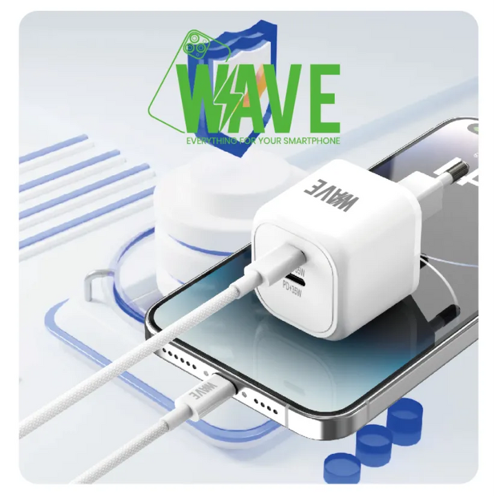 35W Dual USB-C Snellader + USB-C naar USB-C Kabel 1 Meter-Ilumina Benelux