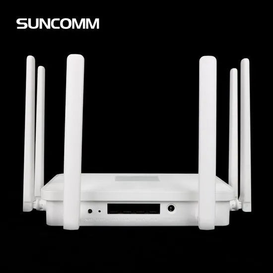 Wifi router – Dual Band Gigabit 1200Mbps – 2.4/5.8GHz – WiFi repeater – 4 high gain antennes – EU-stekker-Router-Ilumina Benelux
