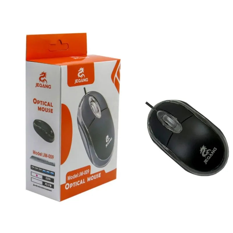 Bedrade Computermuis – USB Muis – 800 DPI – 1,5 Meter Kabel – Zwart-Ilumina Benelux