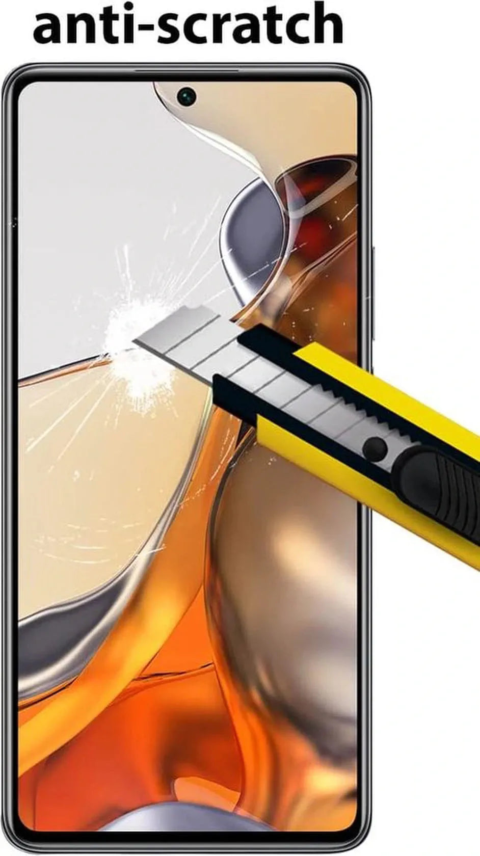 Xiaomi 11T/11T Pro Screenprotector Full Cover Screenprotector Gehard 9H – 4-Pack-Ilumina Benelux
