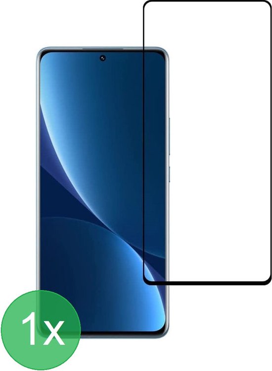 Xiaomi 12 Pro Screenprotector Full Cover Screenprotector Gehard 9H – 1-Pack-Ilumina Benelux