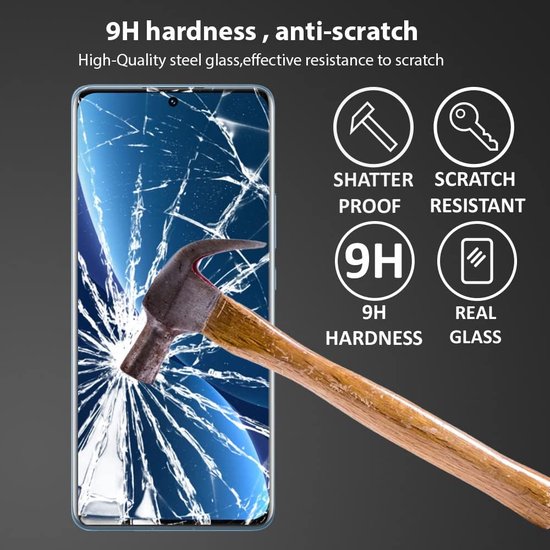 Xiaomi 12S Pro / 12 Pro Screenprotector Full Cover Screenprotector Gehard 9H – 2-Pack-Ilumina Benelux