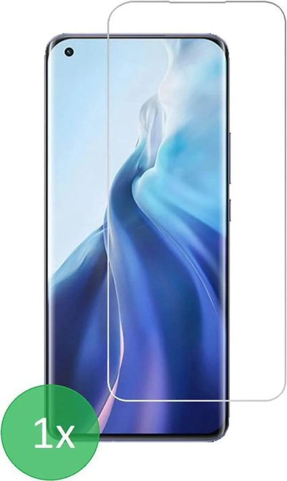 Xiaomi Mi 11 Screenprotector Gehard 9H – Anti-kras – Tempered Glas – 1-Pack-Ilumina Benelux