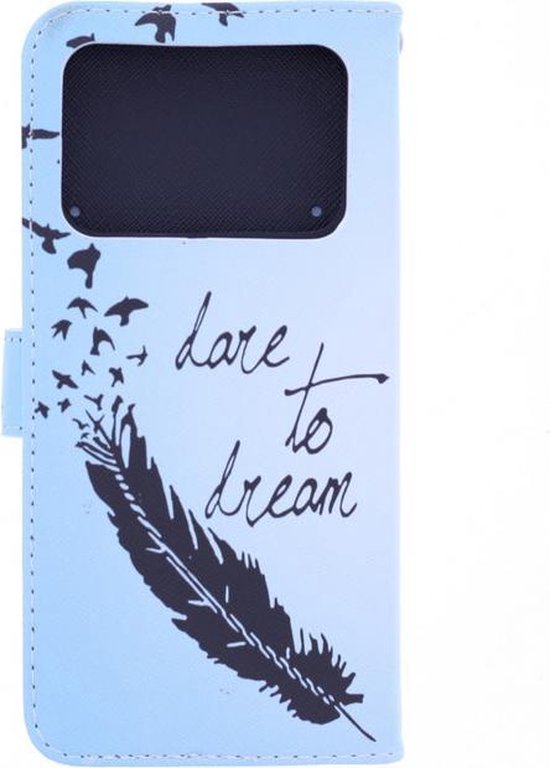 Xiaomi Mi 11 Ultra Hoesjes – Bookcase – Print Love To Dream – Magneetsluiting – Multicolor-Ilumina Benelux