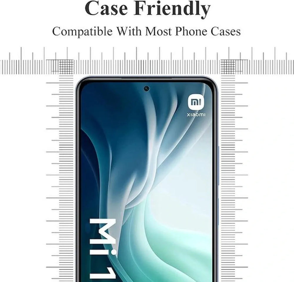 Xiaomi Mi 11i Screenprotector Gehard 9H – Anti-kras – 3-Pack-Ilumina Benelux