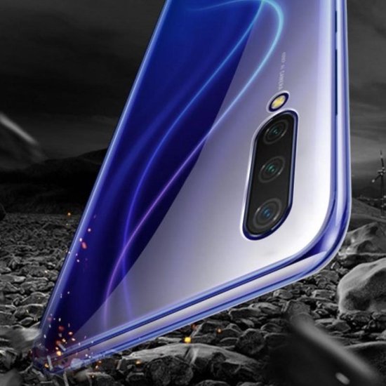 Xiaomi Mi 9 Lite Hoesjes – Siliconen Backcover – Transparant – Soft TPU – Schokbestendig-Ilumina Benelux