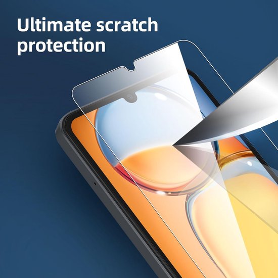 Xiaomi Redmi 13C / Poco C65 Screenprotector Gehard 9H – Anti-kras – 2-Pack-Ilumina Benelux