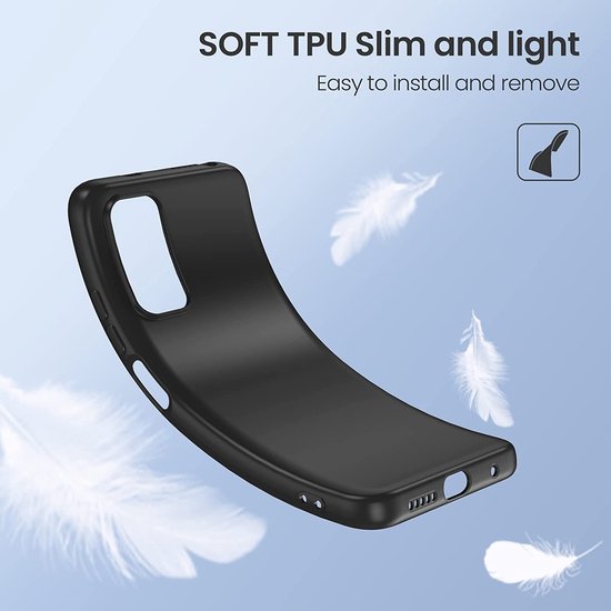 Xiaomi Redmi Note 11 5G/11S 5G Hoesjes – Siliconen Backcover – Inclusief 3x Screenprotector Gehard Glas – Zwart-Ilumina Benelux