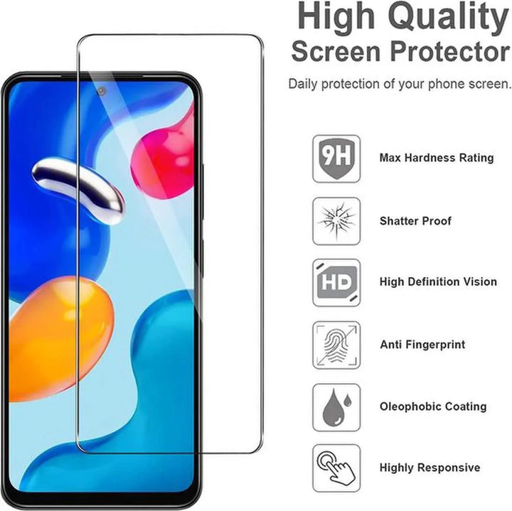 Xiaomi Redmi Note 11 – 9H Gehard Glas – Anti-Kras – 3-Pack-Ilumina Benelux
