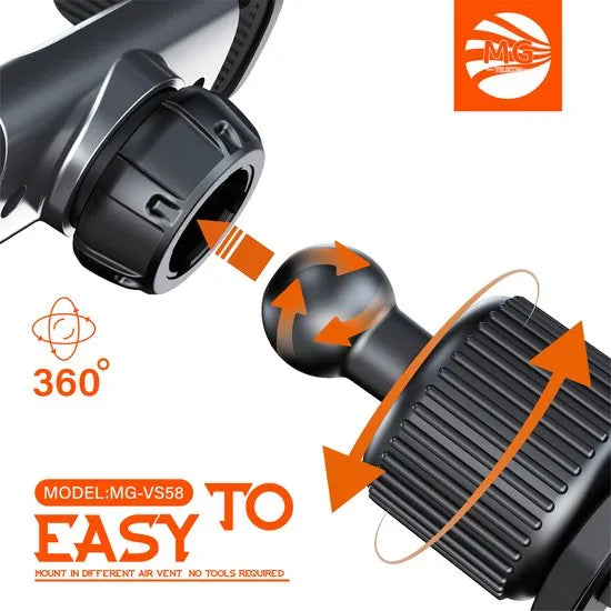 Urban Vent Phone Holder – Auto Telefoonhouder voor Ventilatierooster – Zwart-Ilumina Benelux