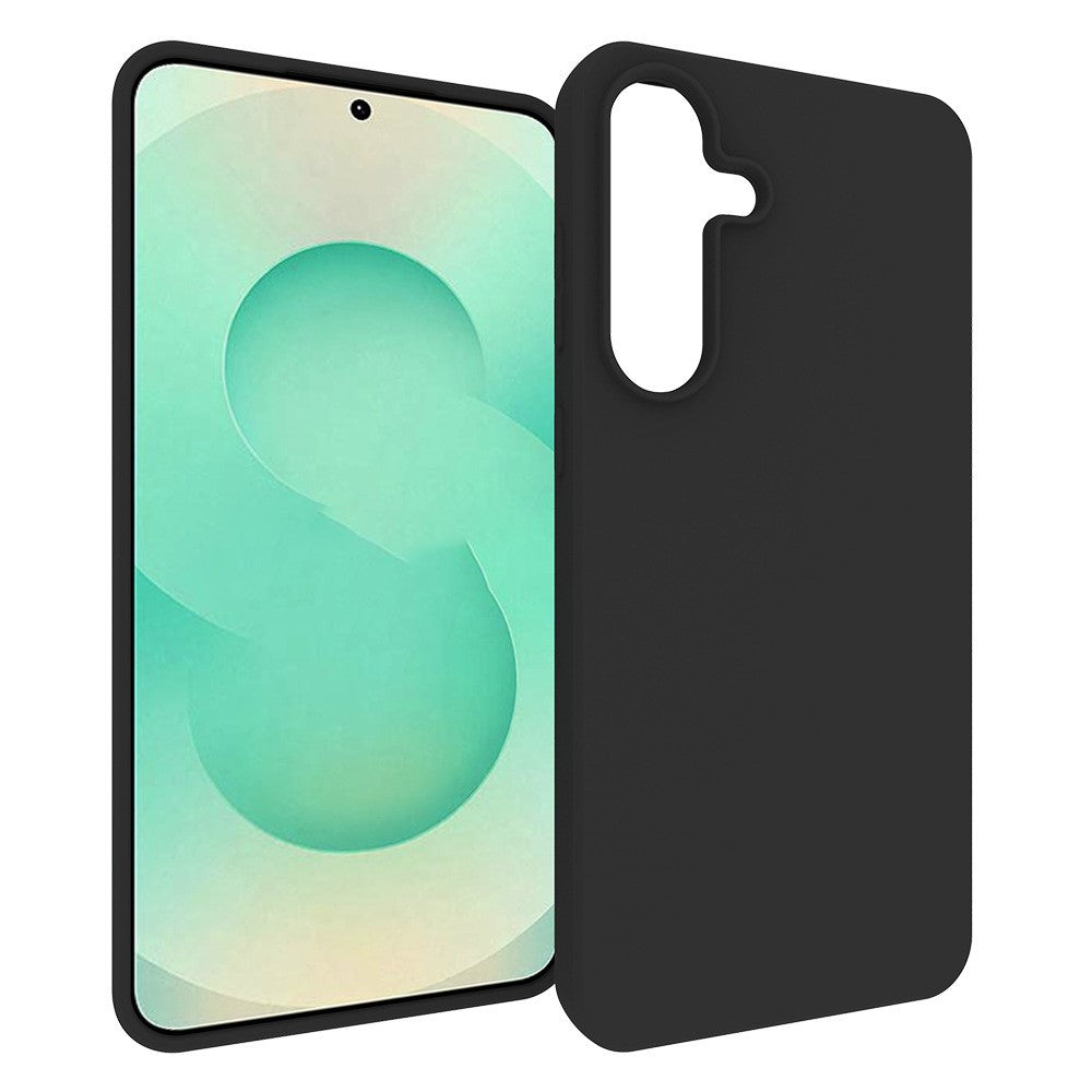 Samsung Galaxy S24 FE / S25 FE Hoesjes – Siliconen Backcover – 3x Screenprotector Gehard Glas – 3x Camera Lens Protector – Zwart-Ilumina Benelux
